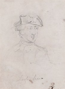 Major General Charles Lee (study) by John Trumbull