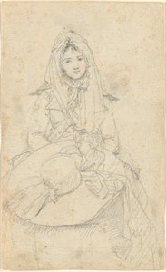 Untitled, from folio: Sketches in France & Germany, one of 22 sheets in Folio B by John Trumbull