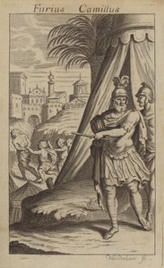 Marcus Furius Camillus, Roman soldier and statesman by John Vanderbank