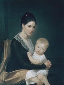 Mrs. Marinus Willett and Her Son Marinus, Jr. by John Vanderlyn