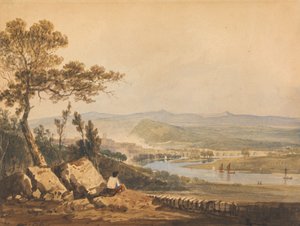 Ludlow, Shropshire by John Varley