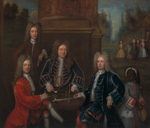 Elihu Yale with Members of his Family and an Enslaved Child by John Verelst