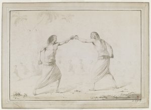 Two Men Boxing by John Webber