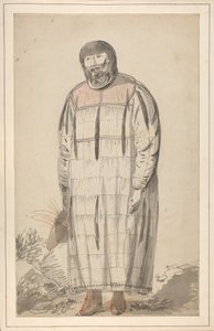 A Native Male of North America by John Webber