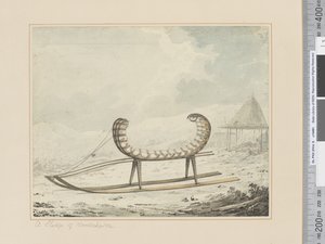 A Sledge of Kamtschatka by John Webber