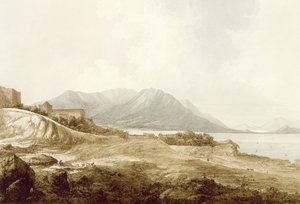 View in Macao including the Residence of Camoens where he wrote his Lusiad, from 