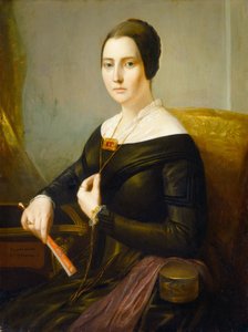 Elizabeth Oakes Prince Smith, Mrs. Seba Smith, c. 1845
