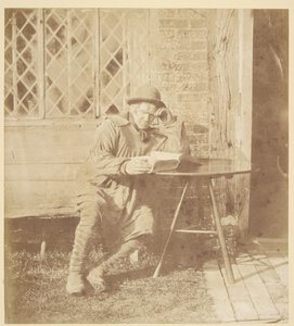 Man Reading a Book