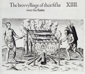 Cooking Fish, Plate from 