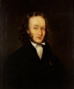 Portrait of Niccolò Paganini, 1782-1840, 1836