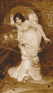 The Lady of Shalott by John William (after) Waterhouse