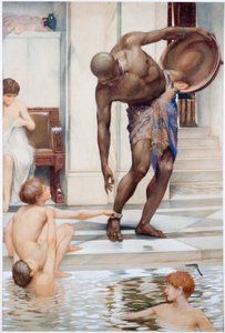 The Bathers, Boys Teasing a Slave