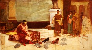 The Favourites of the Emperor Honorius by John William Waterhouse