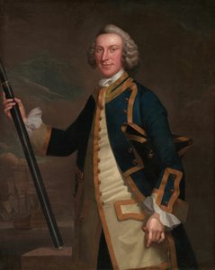 Portrait of a naval officer, 1749-58