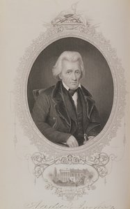 Andrew Jackson, from The History of the United States, Vol. II, by Charles Mackay, engraved by W.J. Edwards