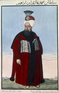 Ahmed II, Sultan 1691-95, from 