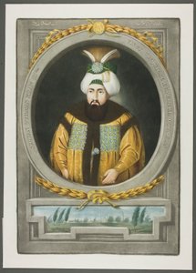 Othman Kahn III, from Portraits of the Emperors of Turkey