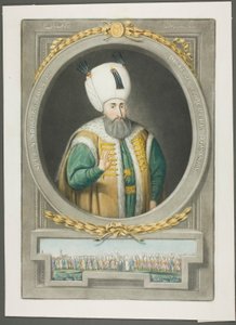 Soliman Khan I, from Portraits of the Emperors of Turkey by John Young