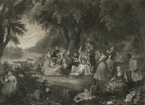 The Picnic on The Fourth of July, c.1864