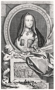 Portrait of Elizabeth of York (1465-1503) 1747