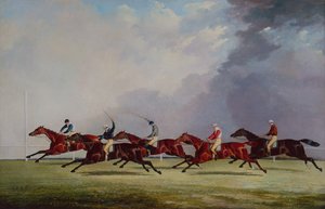 The Finish for the Ascot Cup by John of York Dalby