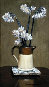 A Jug of Daffodils by Johnson Hayward