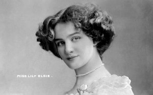 Lily Elsie, English actress by Johnston and Hoffman