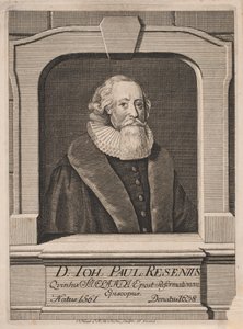 Bishop Hans Poulsen Resen by Jonas Haas