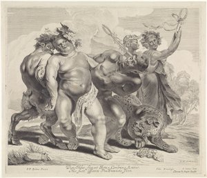 Drunkenness of Bacchus by Jonas Suyderhoef