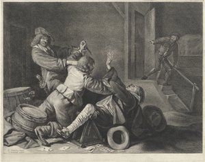 Fight in an Interior