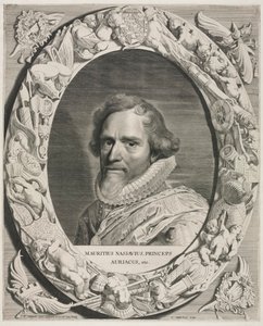 Maurice of Nassau by Jonas Suyderhoef