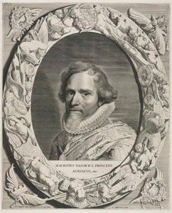 Maurice of Nassau by Jonas Suyderhoef