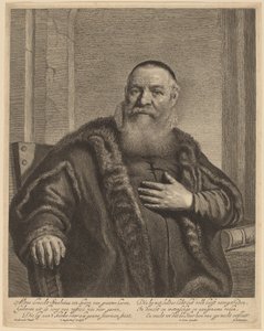 Eleazer Swalmius by Jonas Suyderhoff after Rembrandt van Rijn