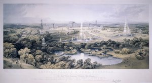 Crystal Palace, Sydenham, London, 1854 by Jonathan Needham