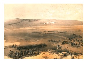 The Cavalry Affair of the Heights of Bulganak - the First Gun, 1854, 1855