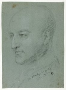 Head of a Man (recto); Head of a Woman (verso)