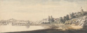 The Bridge and Castle at Rochester by Jonathan Skelton