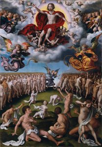 The Last Judgment by Joos van Cleve