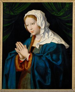 The Virgin Mary Praying by Joos van Cleve