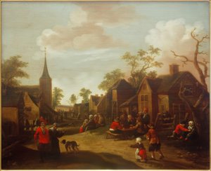 Lively Village Street