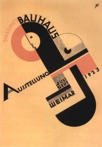 The Bauhaus Exhibition Advertising in Weimar