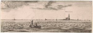 View of Maassluis Postcard (series title) by Joost van Geel