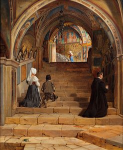 La Scala Santa at the Monastery San Benedetto near Subiaco