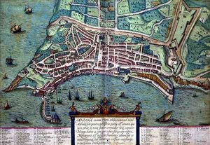 Map of Ancona, from 