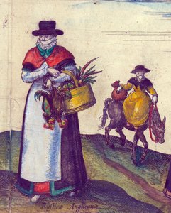 Country Folk Going to Market (detail)