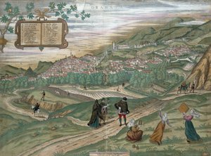 Map of Granada, from 