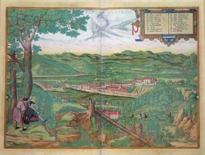 Map of Linz, from 
