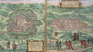 Map of Mexico and Cuzco, from 