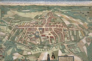 Map of Odense, from 
