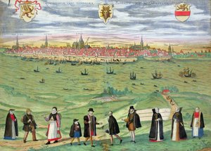 Map of Rostock, from 